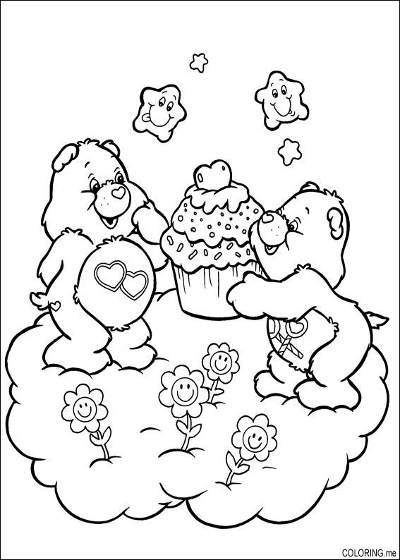 Disegno da colorare: Care Bears / Care Bears (Cartoni animati) #37329 - Pagine da Colorare Stampabili Gratuite