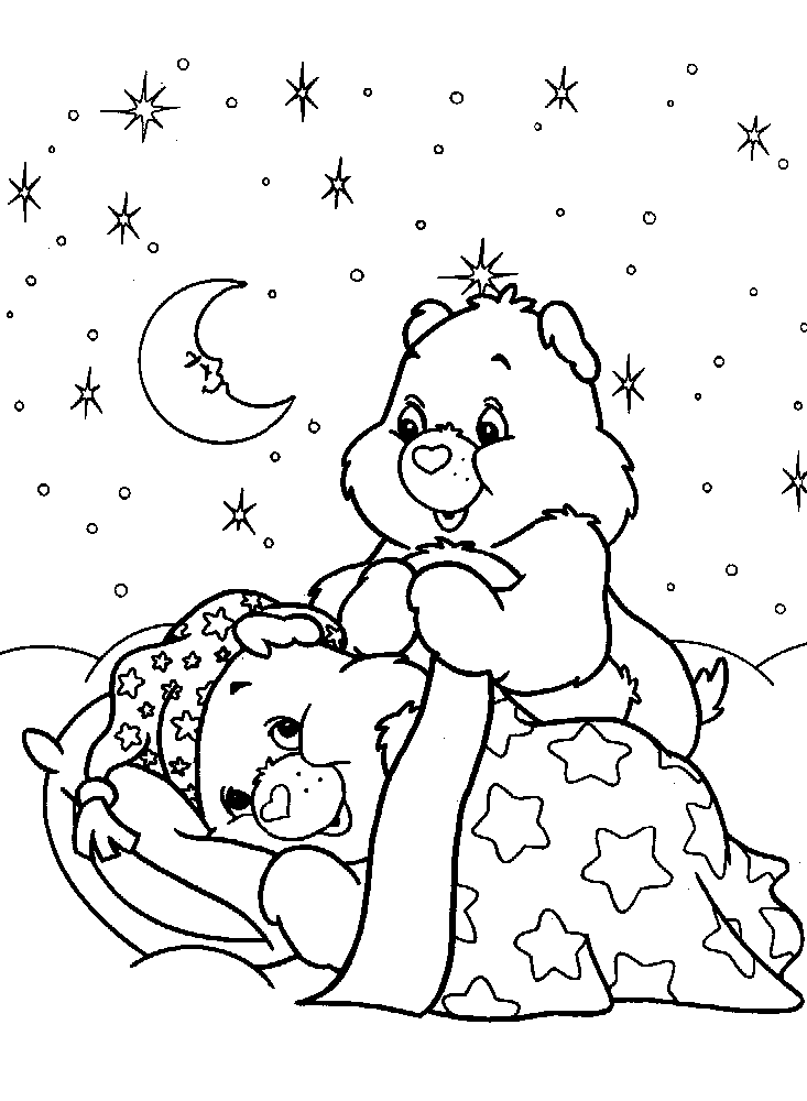 Disegno da colorare: Care Bears / Care Bears (Cartoni animati) #37341 - Pagine da Colorare Stampabili Gratuite