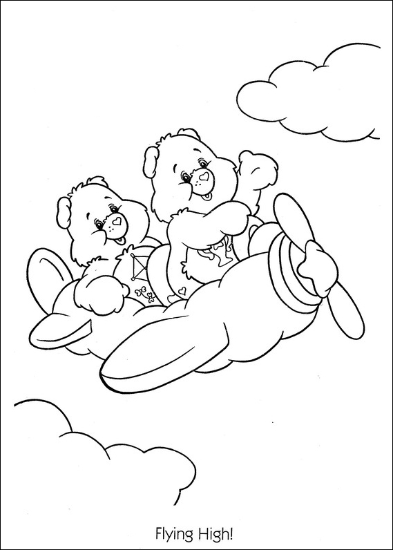 Disegno da colorare: Care Bears / Care Bears (Cartoni animati) #37350 - Pagine da Colorare Stampabili Gratuite