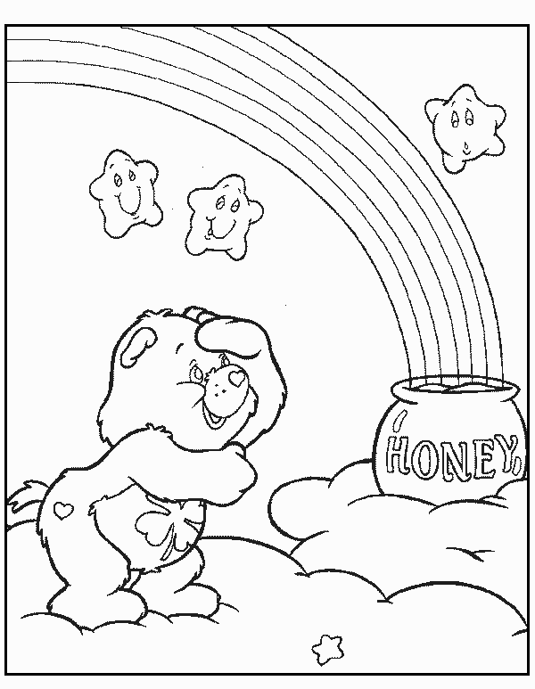 Disegno da colorare: Care Bears / Care Bears (Cartoni animati) #37351 - Pagine da Colorare Stampabili Gratuite