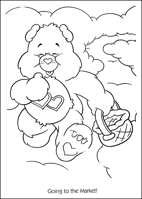 Disegno da colorare: Care Bears / Care Bears (Cartoni animati) #37358 - Pagine da Colorare Stampabili Gratuite