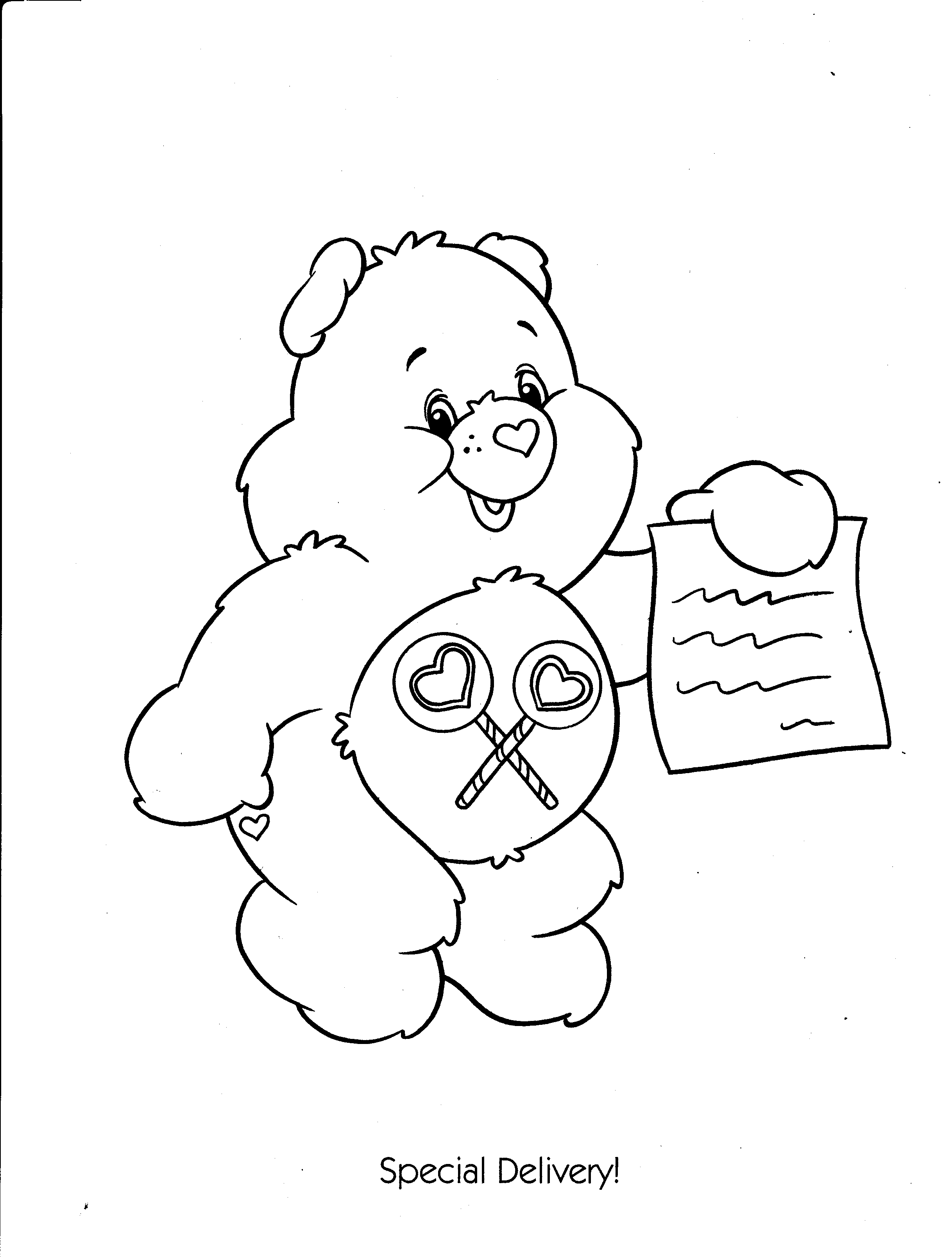 Disegno da colorare: Care Bears / Care Bears (Cartoni animati) #37359 - Pagine da Colorare Stampabili Gratuite