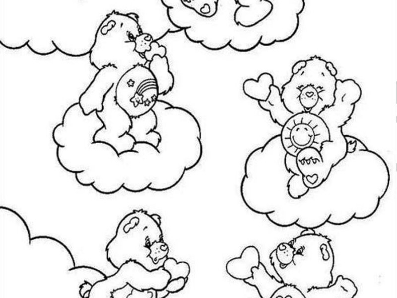 Disegno da colorare: Care Bears / Care Bears (Cartoni animati) #37383 - Pagine da Colorare Stampabili Gratuite