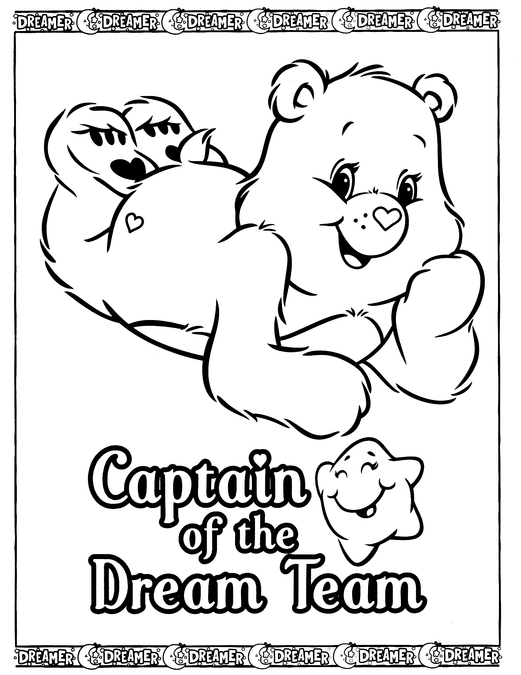 Disegno da colorare: Care Bears / Care Bears (Cartoni animati) #37397 - Pagine da Colorare Stampabili Gratuite