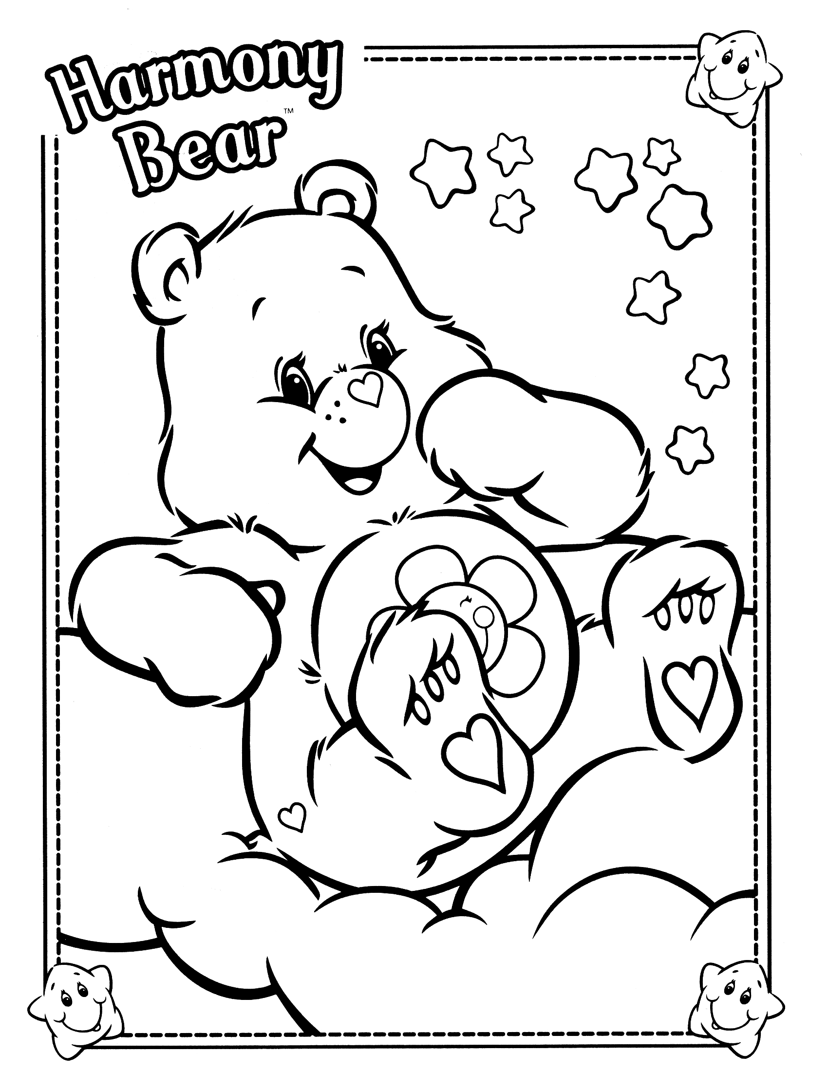 Disegno da colorare: Care Bears / Care Bears (Cartoni animati) #37407 - Pagine da Colorare Stampabili Gratuite