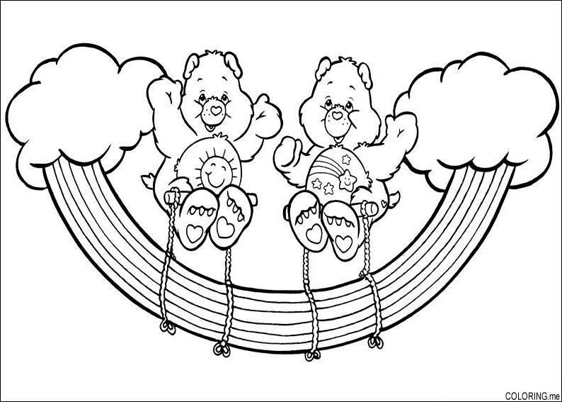 Disegno da colorare: Care Bears / Care Bears (Cartoni animati) #37442 - Pagine da Colorare Stampabili Gratuite