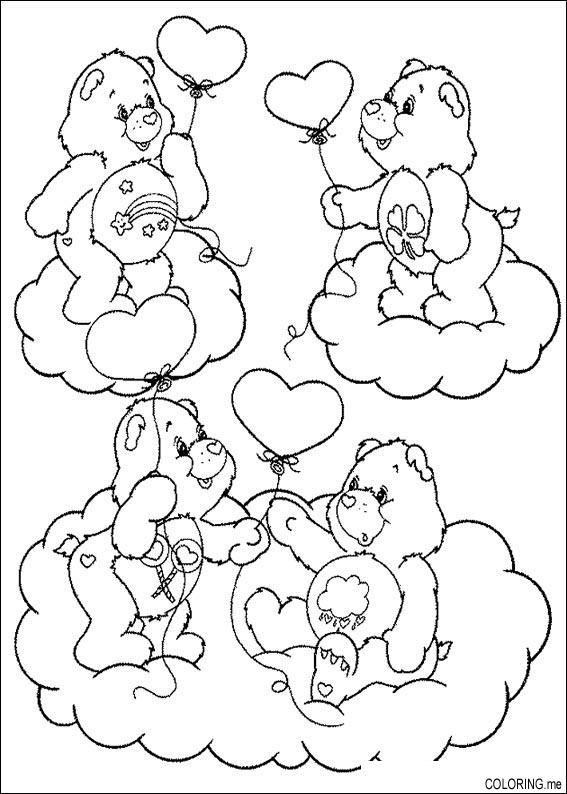 Disegno da colorare: Care Bears / Care Bears (Cartoni animati) #37444 - Pagine da Colorare Stampabili Gratuite