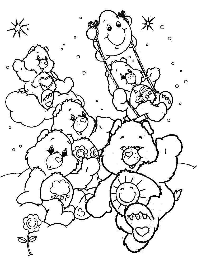 Disegno da colorare: Care Bears / Care Bears (Cartoni animati) #37445 - Pagine da Colorare Stampabili Gratuite