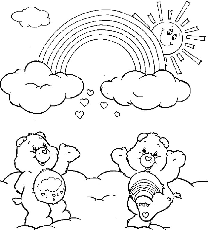 Disegno da colorare: Care Bears / Care Bears (Cartoni animati) #37460 - Pagine da Colorare Stampabili Gratuite