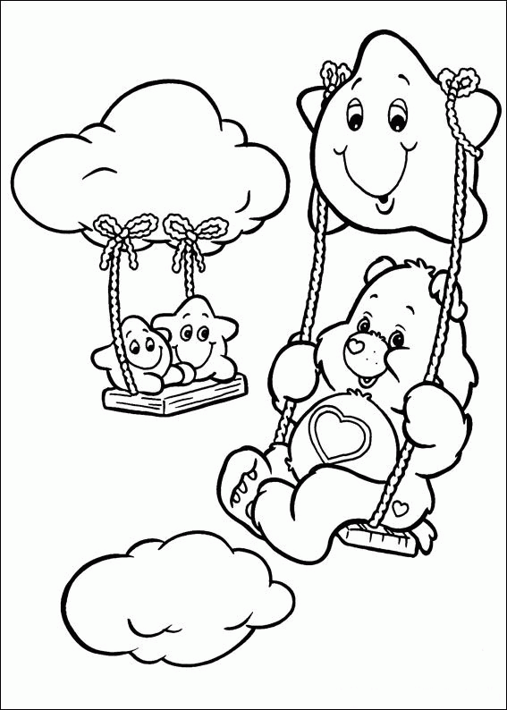 Disegno da colorare: Care Bears / Care Bears (Cartoni animati) #37500 - Pagine da Colorare Stampabili Gratuite
