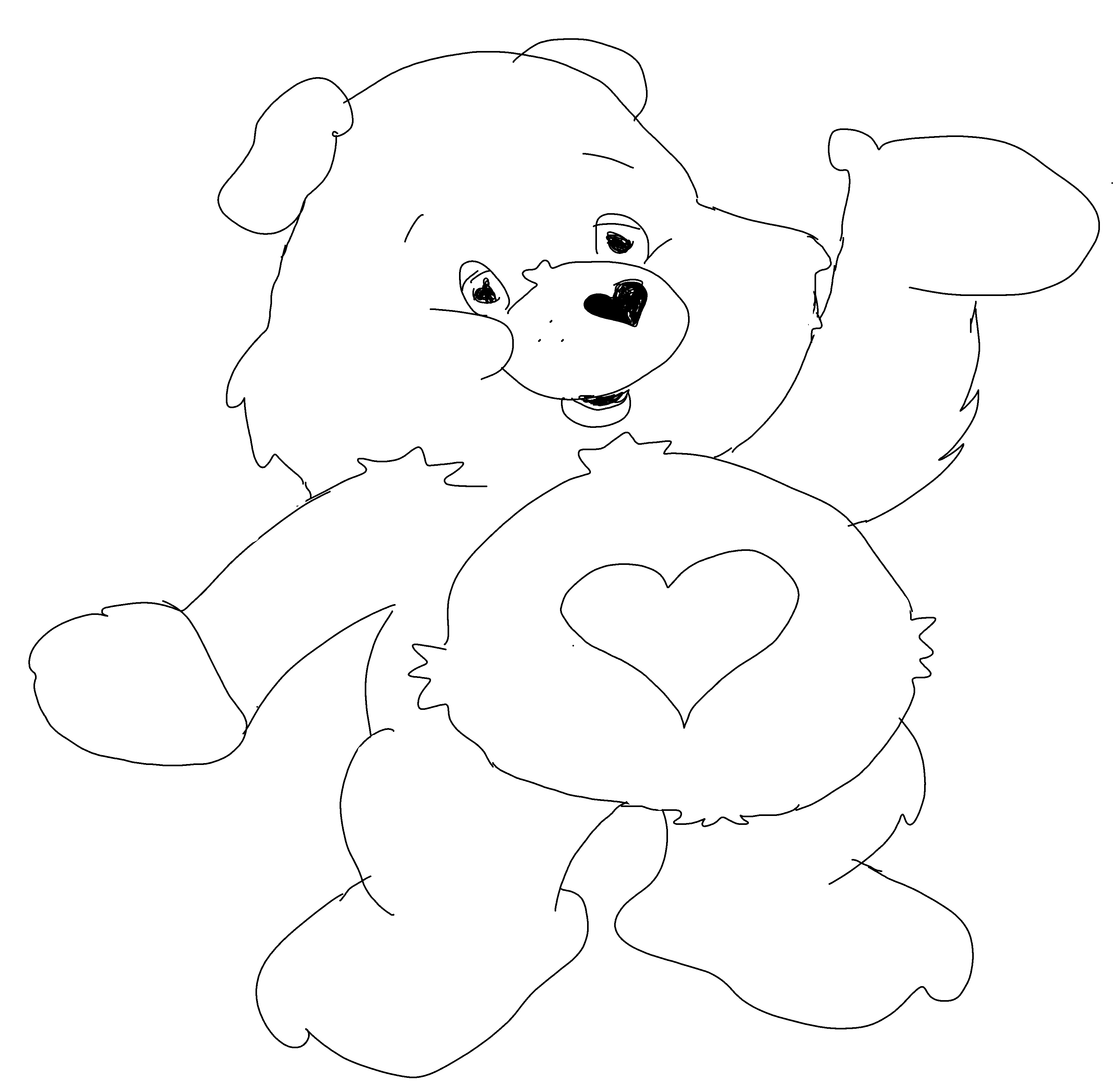 Disegno da colorare: Care Bears / Care Bears (Cartoni animati) #37548 - Pagine da Colorare Stampabili Gratuite