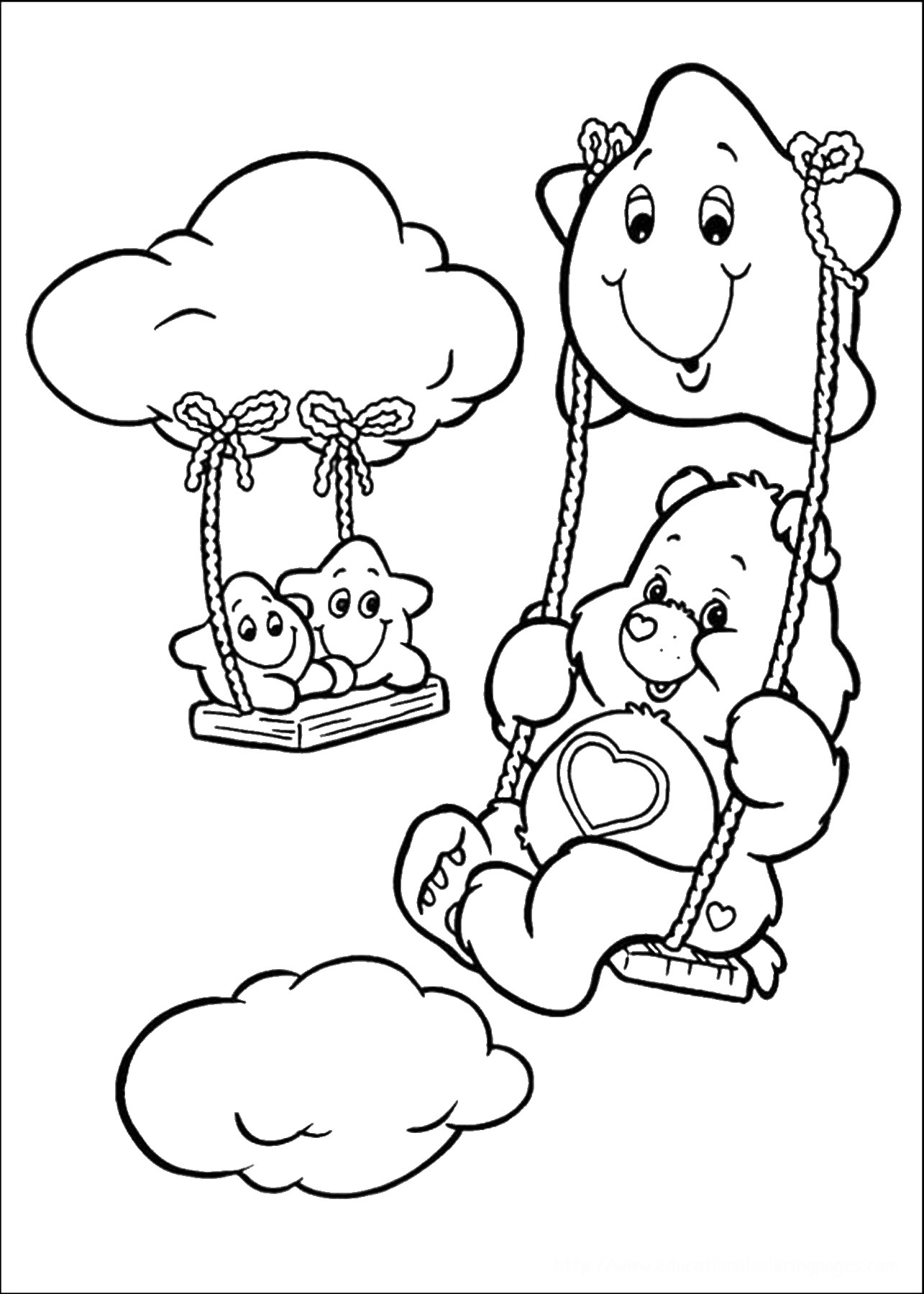Disegno da colorare: Care Bears / Care Bears (Cartoni animati) #37558 - Pagine da Colorare Stampabili Gratuite