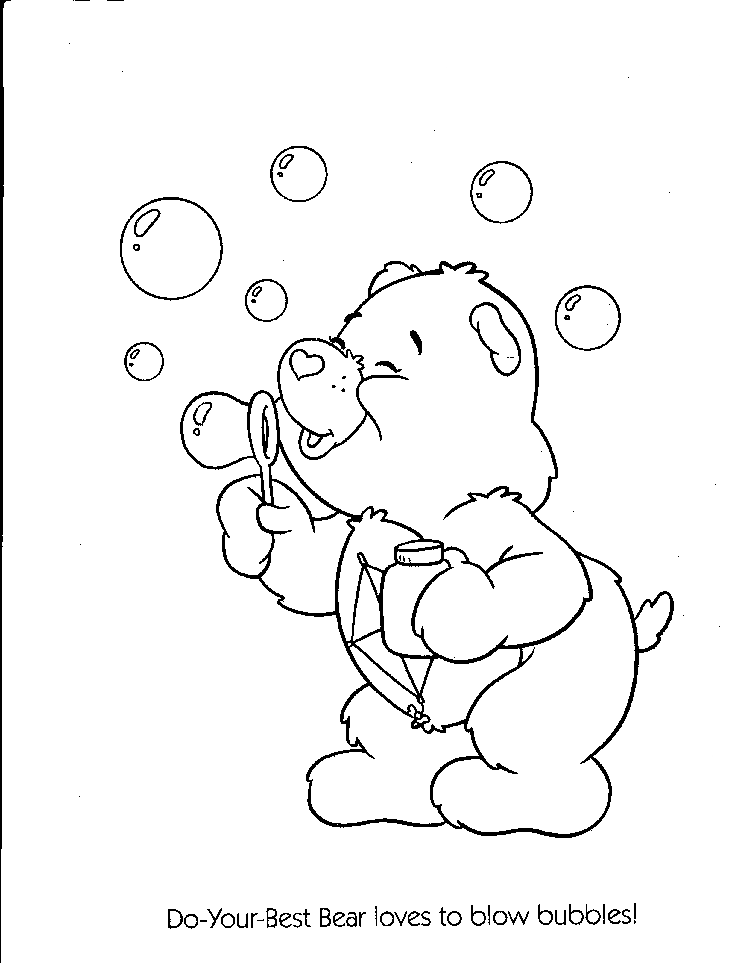 Disegno da colorare: Care Bears / Care Bears (Cartoni animati) #37560 - Pagine da Colorare Stampabili Gratuite