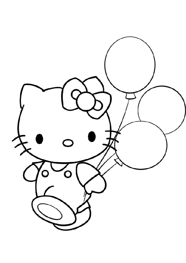 Disegno da colorare: ciao Kitty (Cartoni animati) #36763 - Pagine da Colorare Stampabili Gratuite