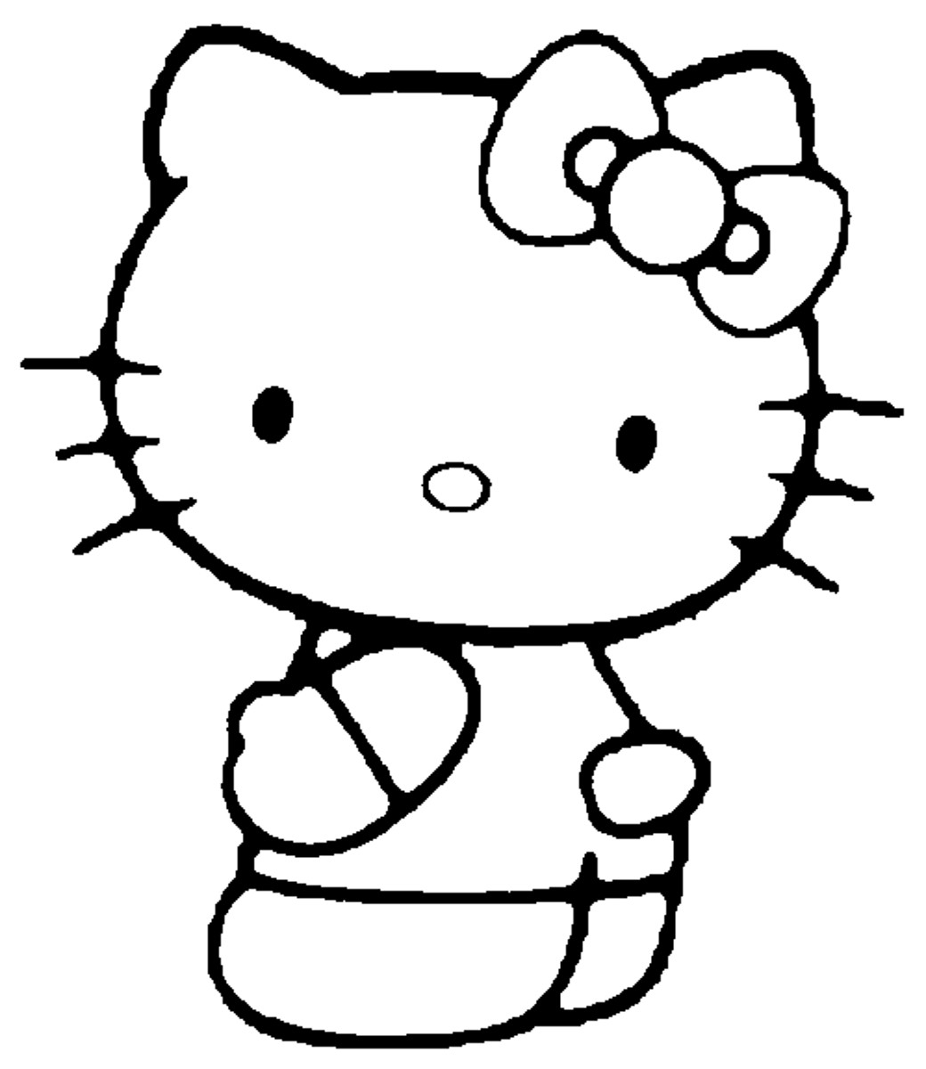 Disegno da colorare: ciao Kitty (Cartoni animati) #36773 - Pagine da Colorare Stampabili Gratuite