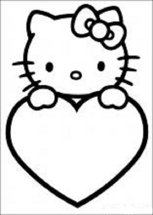 Disegno da colorare: ciao Kitty (Cartoni animati) #36774 - Pagine da Colorare Stampabili Gratuite