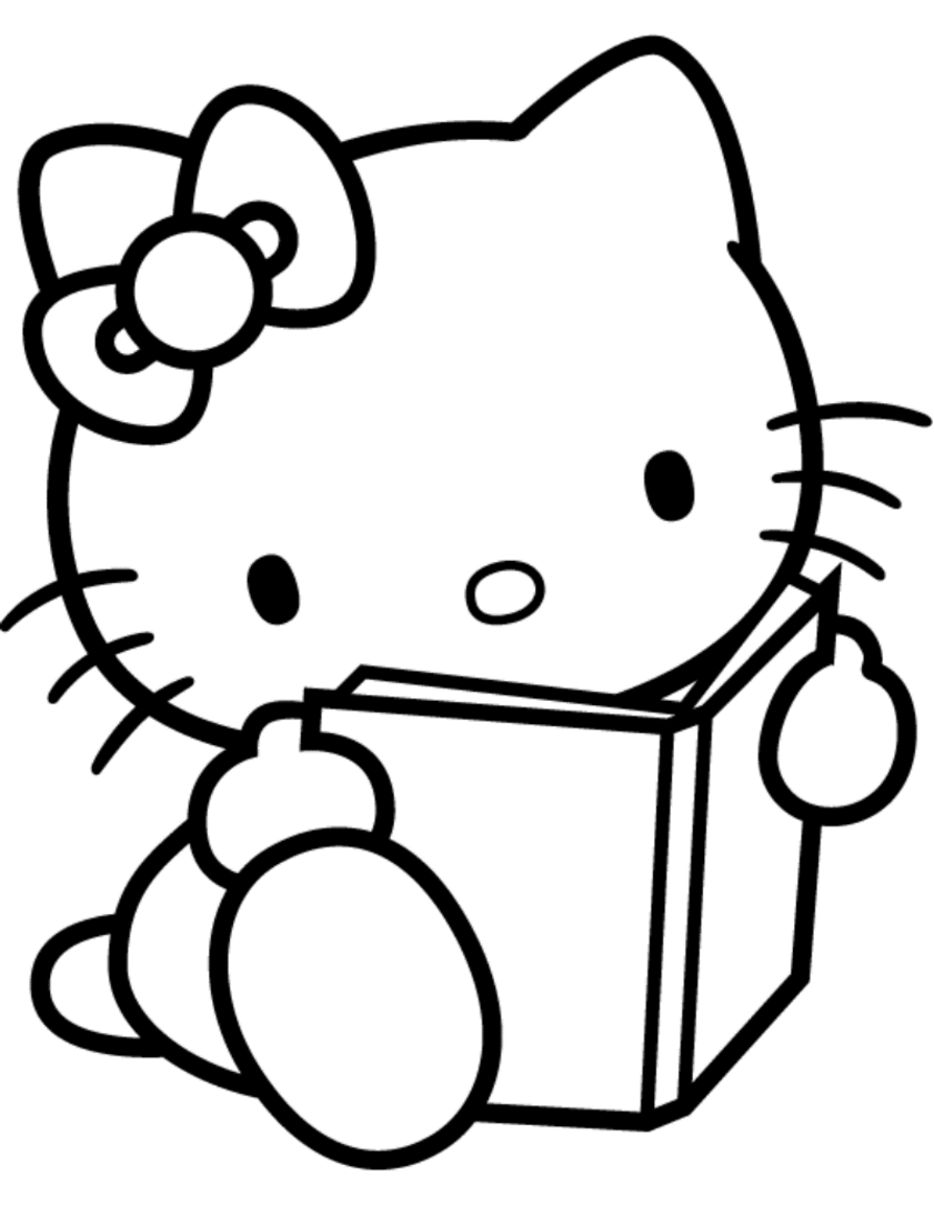 Disegno da colorare: ciao Kitty (Cartoni animati) #36781 - Pagine da Colorare Stampabili Gratuite