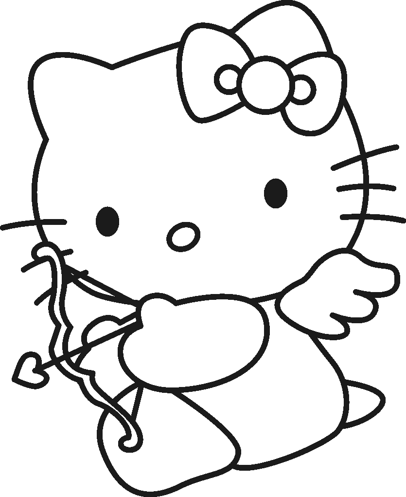 Disegno da colorare: ciao Kitty (Cartoni animati) #36782 - Pagine da Colorare Stampabili Gratuite