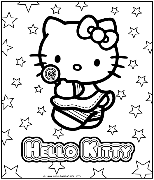 Disegno da colorare: ciao Kitty (Cartoni animati) #36797 - Pagine da Colorare Stampabili Gratuite