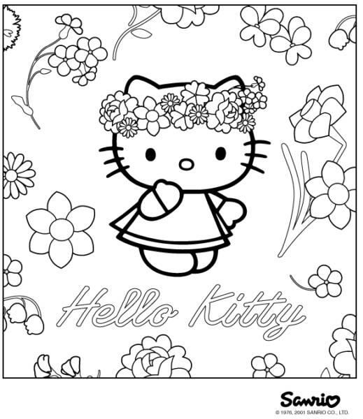 Disegno da colorare: ciao Kitty (Cartoni animati) #36839 - Pagine da Colorare Stampabili Gratuite