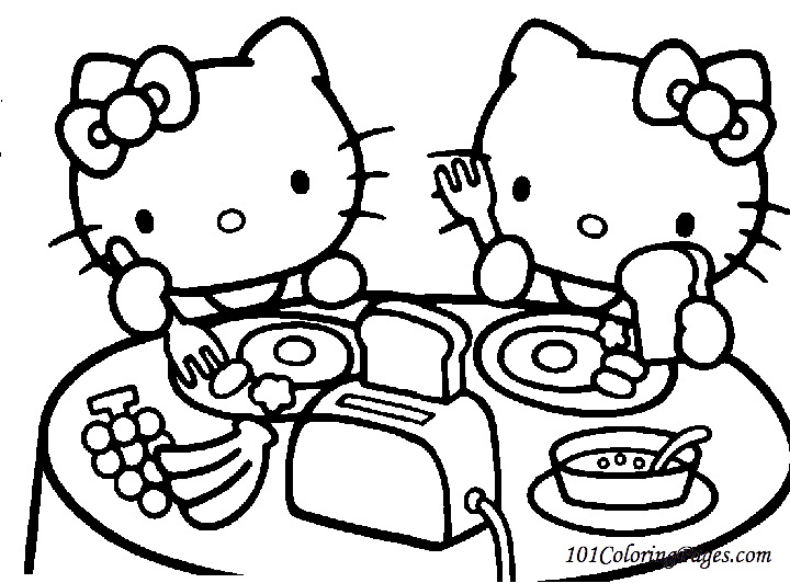 Disegno da colorare: ciao Kitty (Cartoni animati) #36845 - Pagine da Colorare Stampabili Gratuite