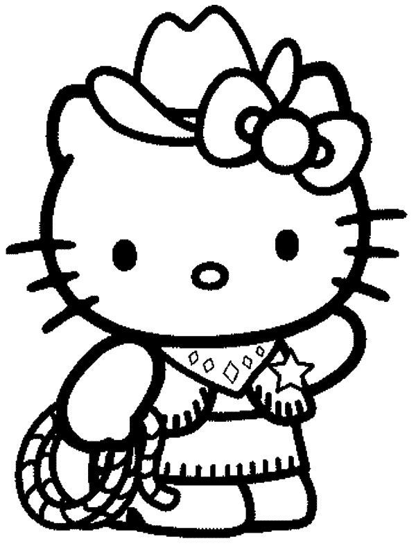 Disegno da colorare: ciao Kitty (Cartoni animati) #36850 - Pagine da Colorare Stampabili Gratuite