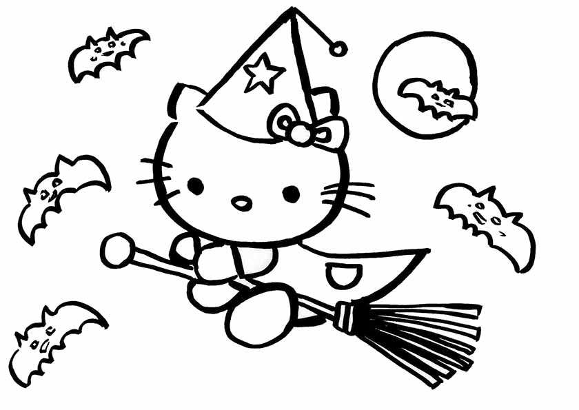 Disegno da colorare: ciao Kitty (Cartoni animati) #36890 - Pagine da Colorare Stampabili Gratuite