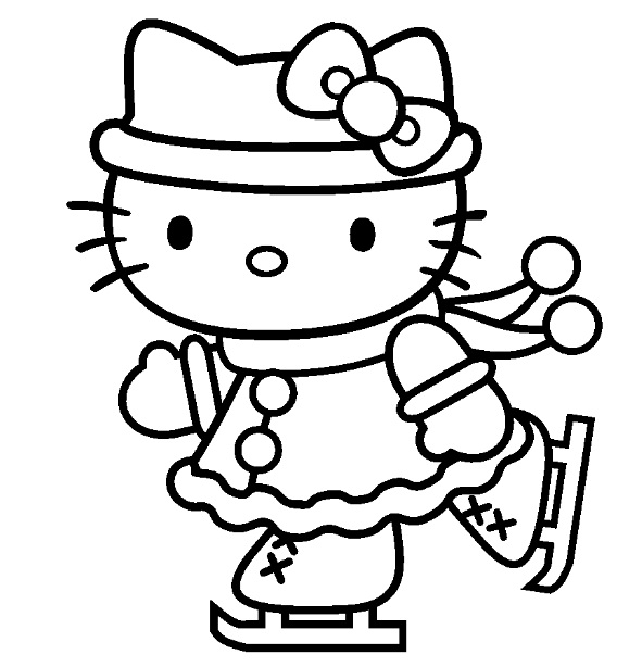 Disegno da colorare: ciao Kitty (Cartoni animati) #36904 - Pagine da Colorare Stampabili Gratuite