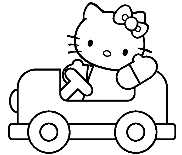 Disegno da colorare: ciao Kitty (Cartoni animati) #36963 - Pagine da Colorare Stampabili Gratuite