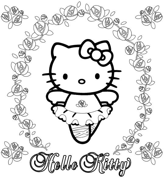 Disegno da colorare: ciao Kitty (Cartoni animati) #36992 - Pagine da Colorare Stampabili Gratuite