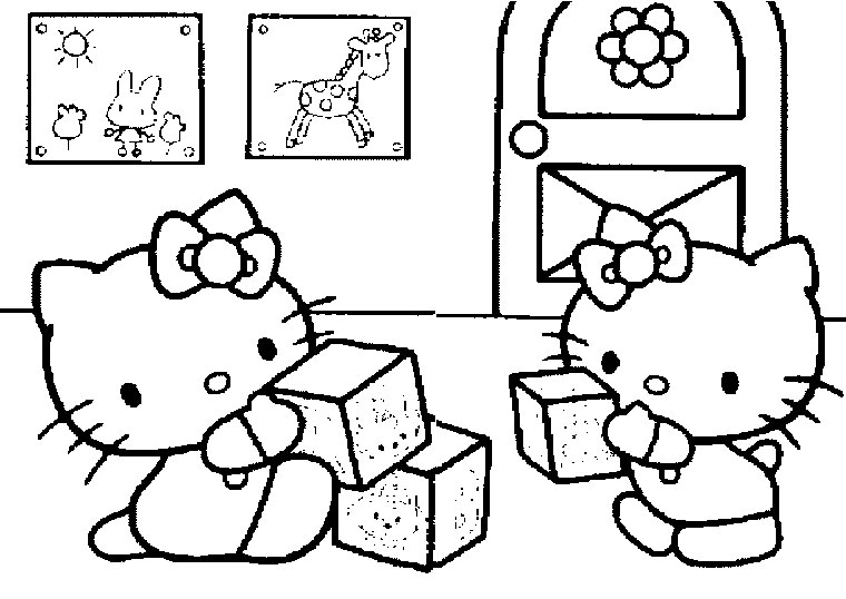 Disegno da colorare: ciao Kitty (Cartoni animati) #37018 - Pagine da Colorare Stampabili Gratuite
