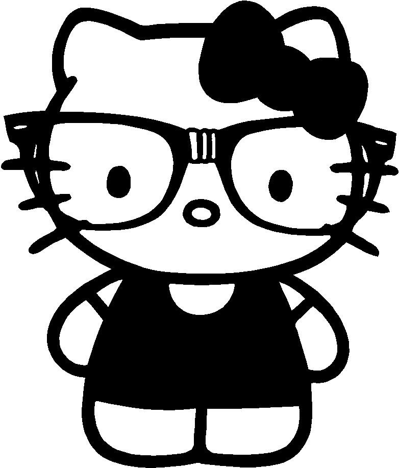 Disegno da colorare: ciao Kitty (Cartoni animati) #37052 - Pagine da Colorare Stampabili Gratuite