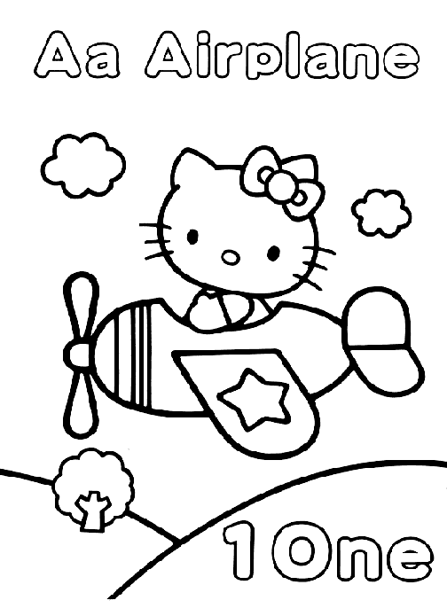 Disegno da colorare: ciao Kitty (Cartoni animati) #37064 - Pagine da Colorare Stampabili Gratuite