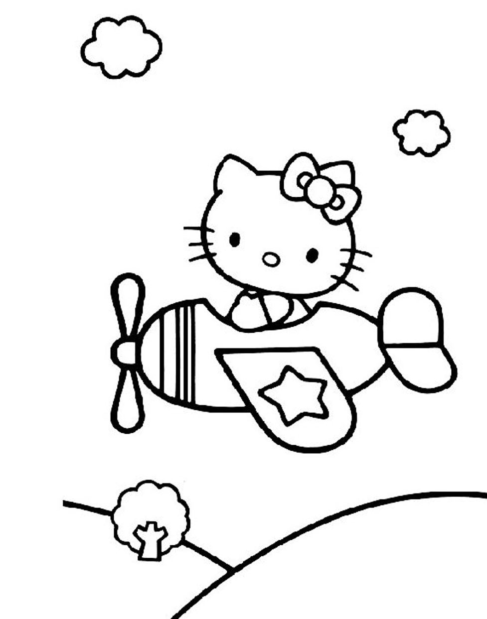 Disegno da colorare: ciao Kitty (Cartoni animati) #37073 - Pagine da Colorare Stampabili Gratuite