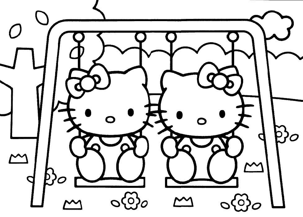 Disegno da colorare: ciao Kitty (Cartoni animati) #37106 - Pagine da Colorare Stampabili Gratuite