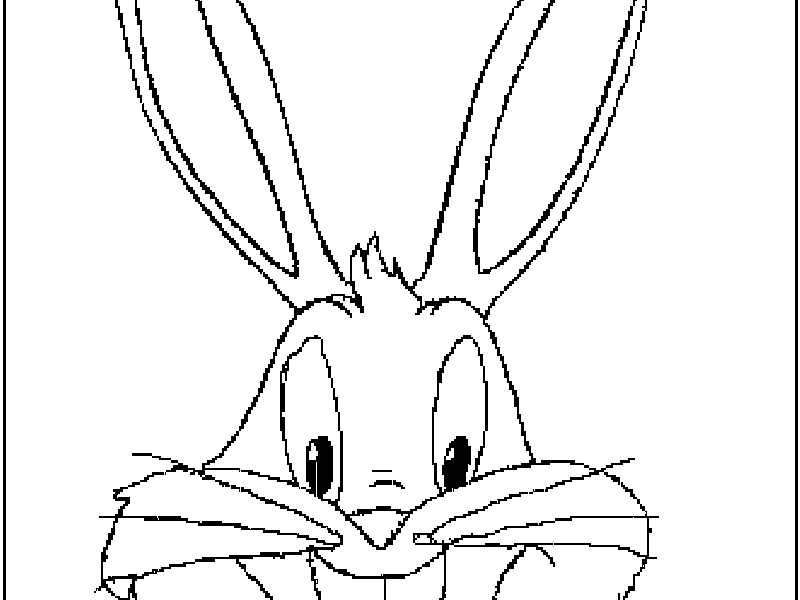 Disegno da colorare: coniglietto di insetti (Cartoni animati) #26493 - Pagine da Colorare Stampabili Gratuite