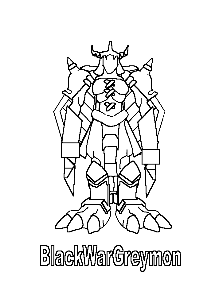 Disegno da colorare: Digimon (Cartoni animati) #51461 - Pagine da Colorare Stampabili Gratuite