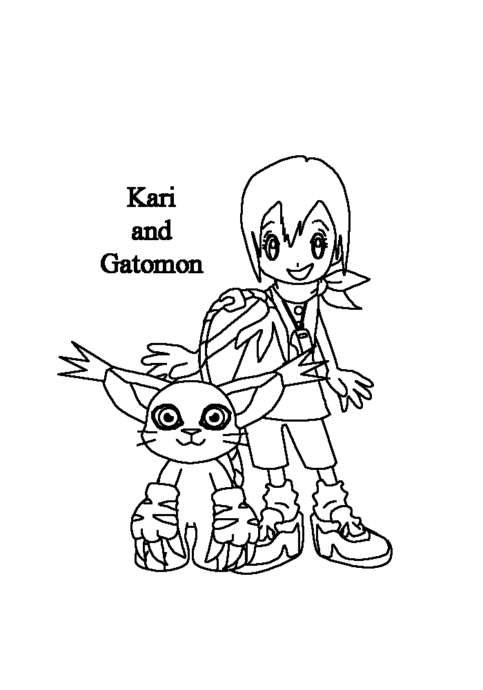 Disegno da colorare: Digimon (Cartoni animati) #51620 - Pagine da Colorare Stampabili Gratuite