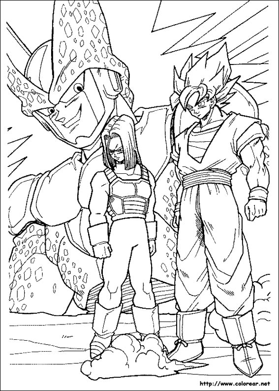 Disegno da colorare: Dragonball Z (Cartoni animati) #38483 - Pagine da Colorare Stampabili Gratuite