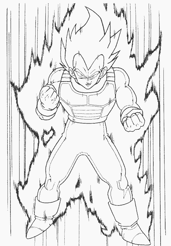 Disegno da colorare: Dragonball Z (Cartoni animati) #38488 - Pagine da Colorare Stampabili Gratuite