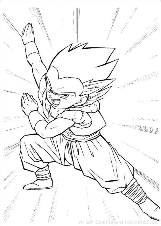 Disegno da colorare: Dragonball Z (Cartoni animati) #38495 - Pagine da Colorare Stampabili Gratuite