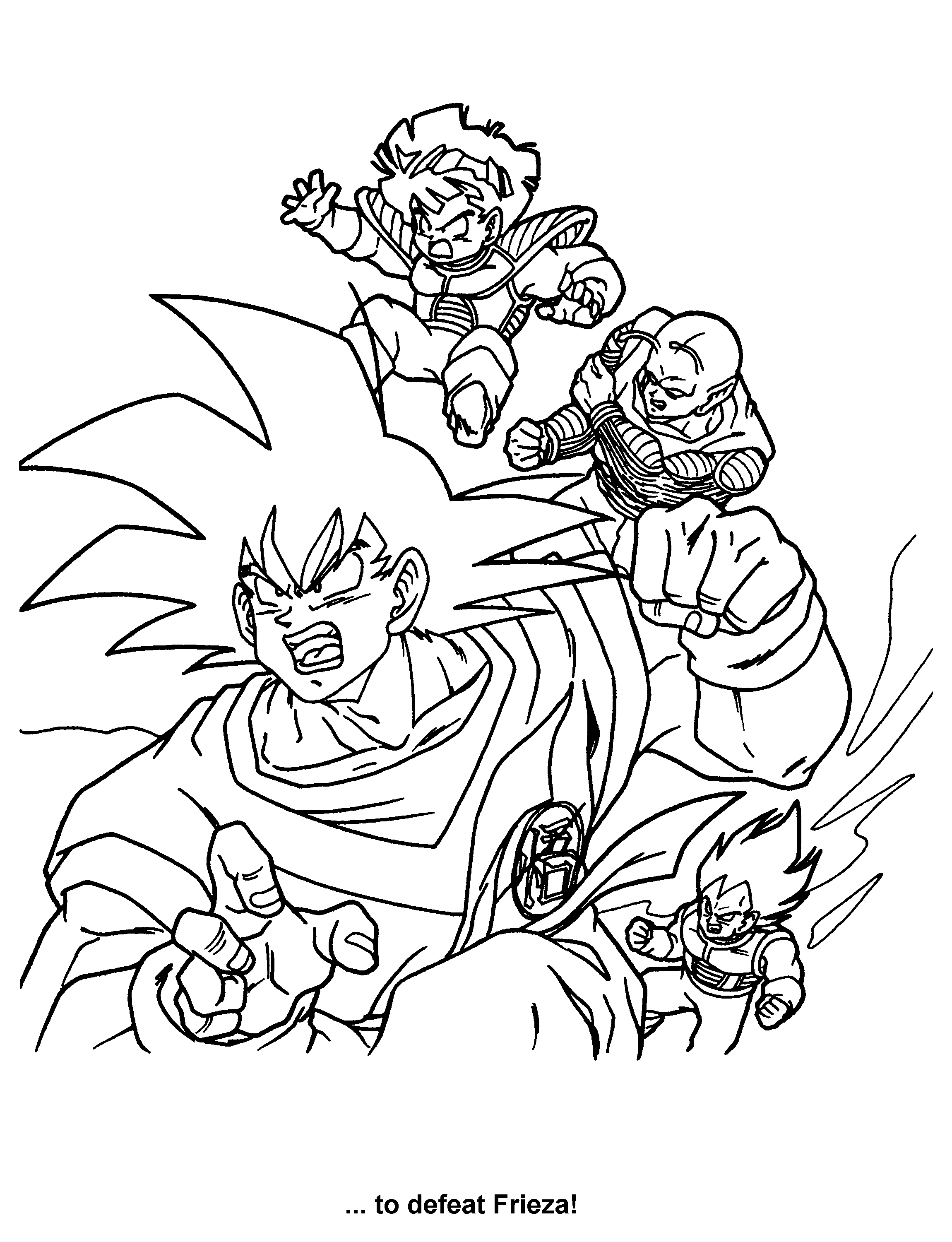 Disegno da colorare: Dragonball Z (Cartoni animati) #38550 - Pagine da Colorare Stampabili Gratuite