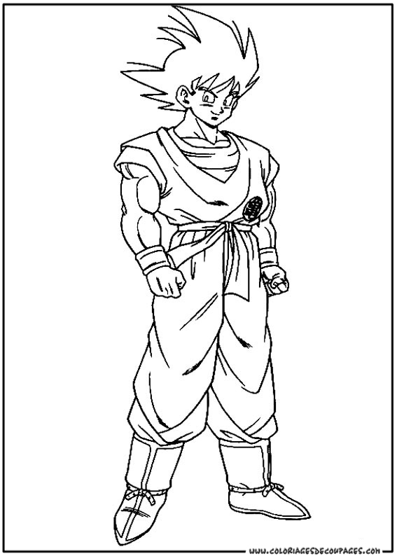 Disegno da colorare: Dragonball Z (Cartoni animati) #38561 - Pagine da Colorare Stampabili Gratuite