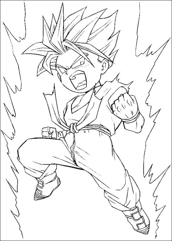 Disegno da colorare: Dragonball Z (Cartoni animati) #38567 - Pagine da Colorare Stampabili Gratuite