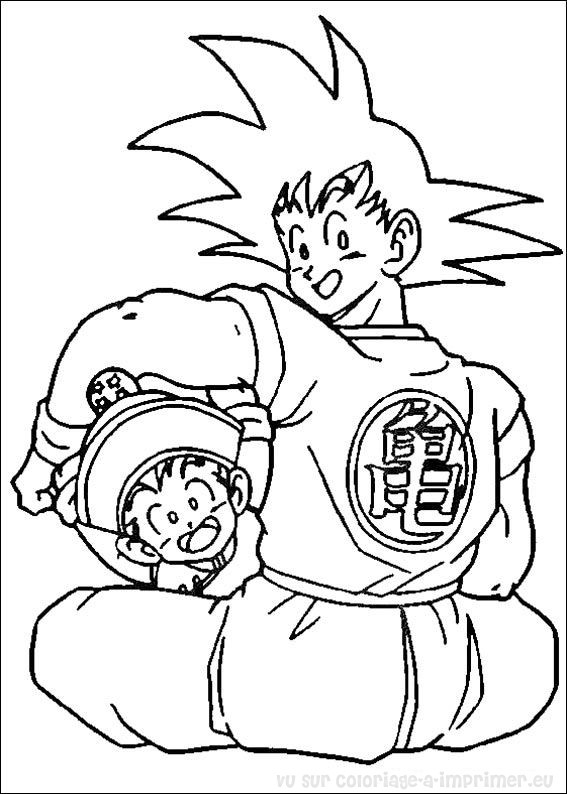 Disegno da colorare: Dragonball Z (Cartoni animati) #38589 - Pagine da Colorare Stampabili Gratuite