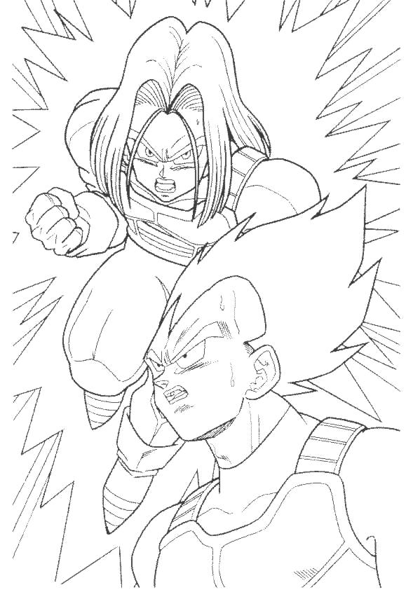 Disegno da colorare: Dragonball Z (Cartoni animati) #38804 - Pagine da Colorare Stampabili Gratuite