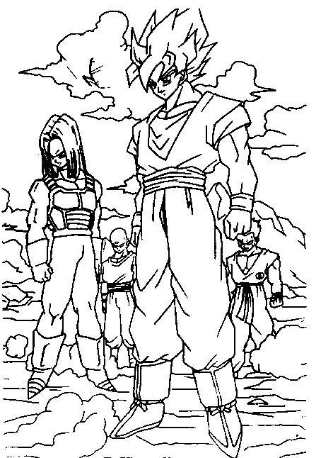 Disegno da colorare: Dragonball Z (Cartoni animati) #38867 - Pagine da Colorare Stampabili Gratuite