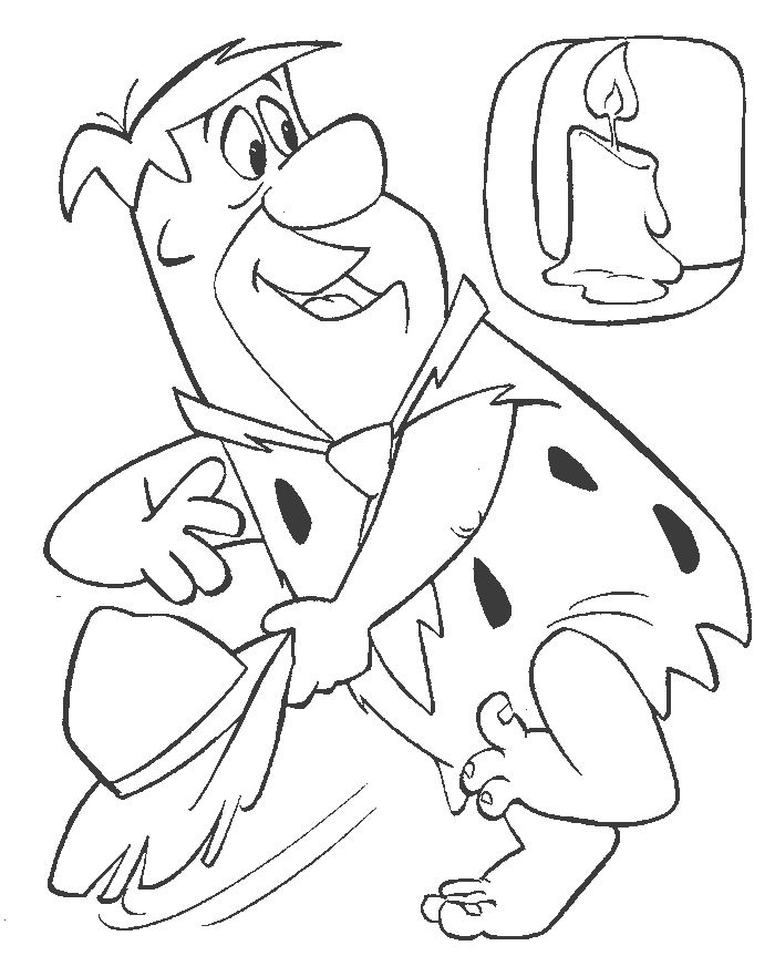 Disegno da colorare: Flintstones (Cartoni animati) #29535 - Pagine da Colorare Stampabili Gratuite