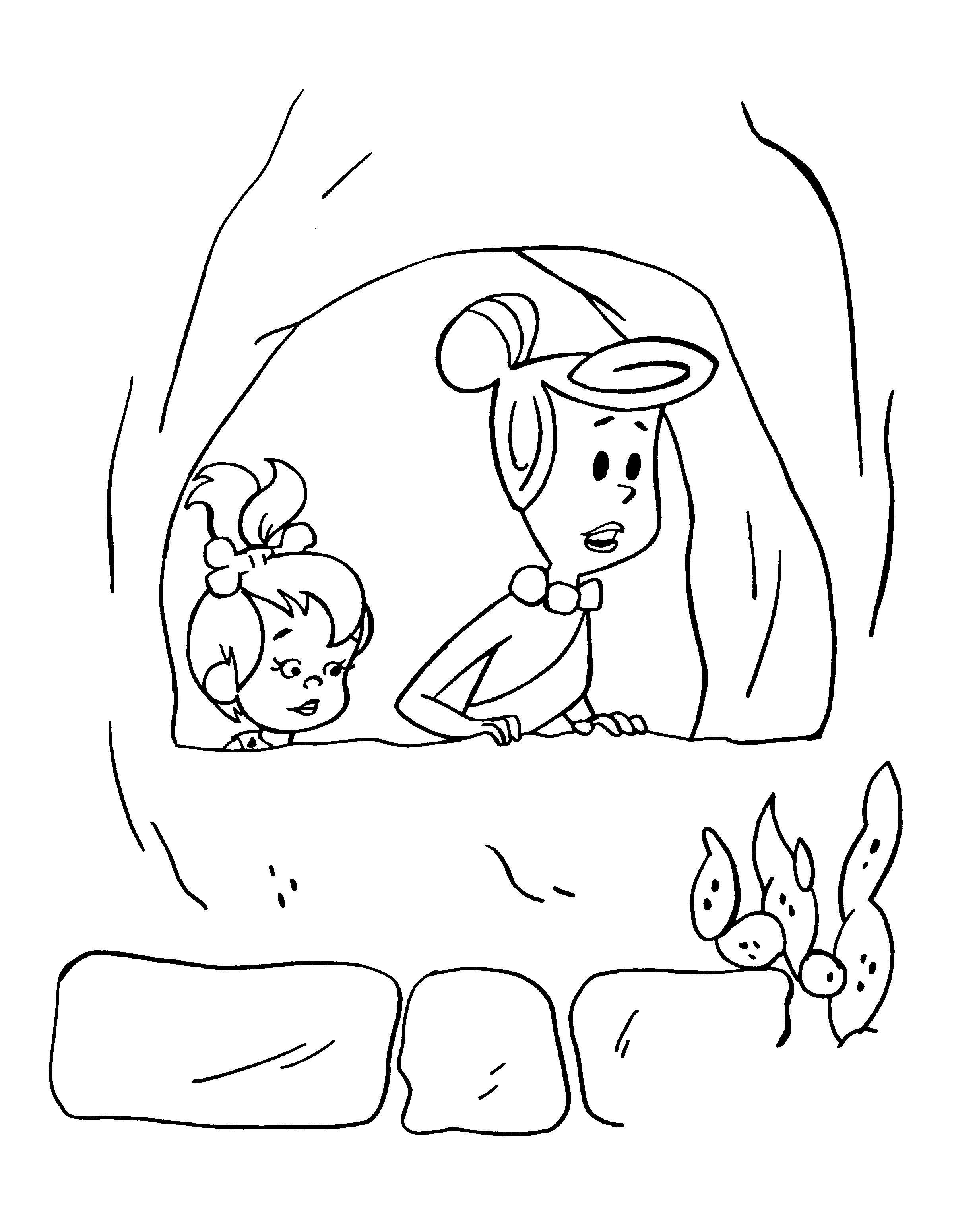 Disegno da colorare: Flintstones (Cartoni animati) #29557 - Pagine da Colorare Stampabili Gratuite