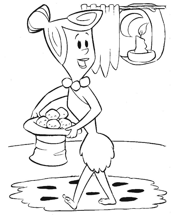 Disegno da colorare: Flintstones (Cartoni animati) #29575 - Pagine da Colorare Stampabili Gratuite